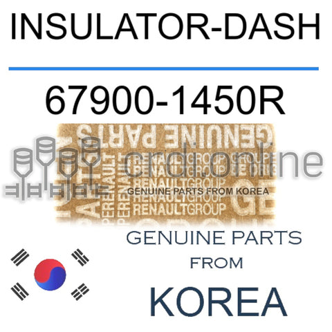 INSULATOR-DASH [ORIGINAL] 67900-1450R 679001450R 67900 1450R