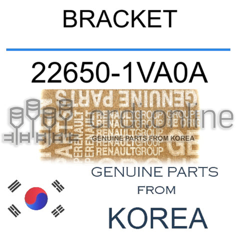 BRACKET [ORIGINAL] 22650-1VA0A 226501VA0A 22650 1VA0A
