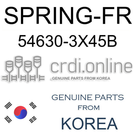 SPRING-FR [ORIGINAL] 54630-3X45B 546303X45B 54630 3X45B