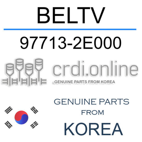 BELTV [ORIGINAL] 97713-2E000 977132E000 97713 2E000