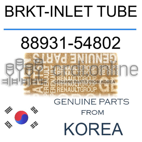 BRKT-INLET TUBE [ORIGINAL] 88931-54802 8893154802 88931 54802