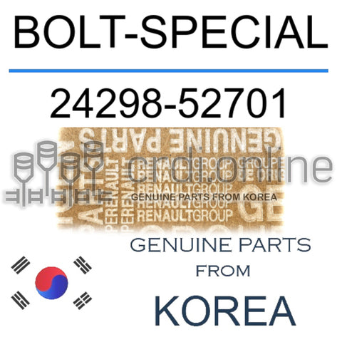 BOLT-SPECIAL [ORIGINAL] 24298-52701 2429852701 24298 52701