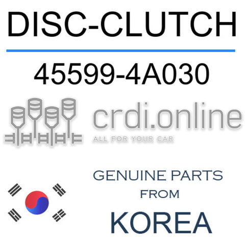 DISC-CLUTCH [ORIGINAL] 45599-4A030 455994A030 45599 4A030