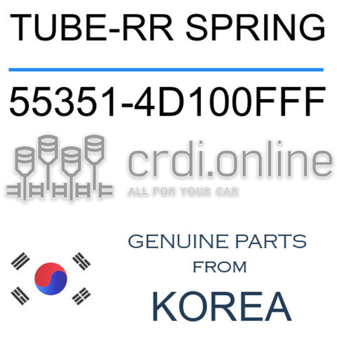 TUBE-RR SPRING 55351-4D100FFF 553514D100FFF 55351 4D100FFF