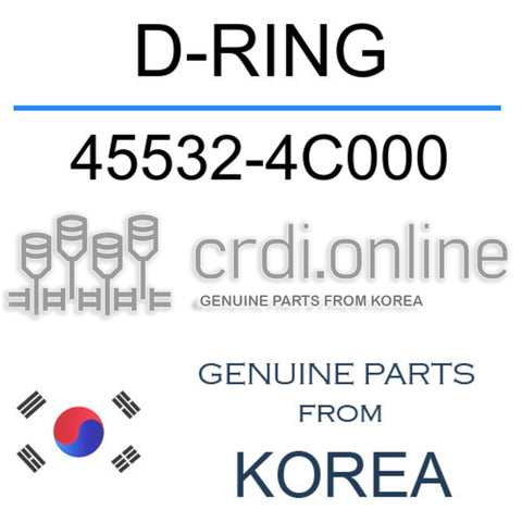 D-RING [ORIGINAL] 45532-4C000 455324C000 45532 4C000
