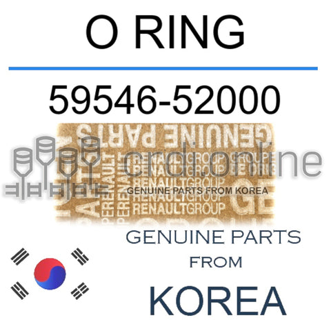 O RING [ORIGINAL] 59546-52000 5954652000 59546 52000