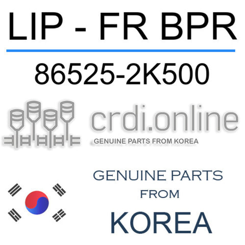 LIP - FR BPR [ORIGINAL] 86525-2K500 865252K500 86525 2K500