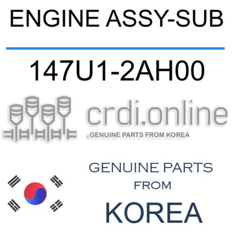 ENGINE ASSY-SUB [ORIGINAL] 147U1-2AH00 147U12AH00 147U1 2AH00