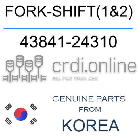 FORK-SHIFT(1&2) [ORIGINAL] 43841-24310 4384124310 43841 24310