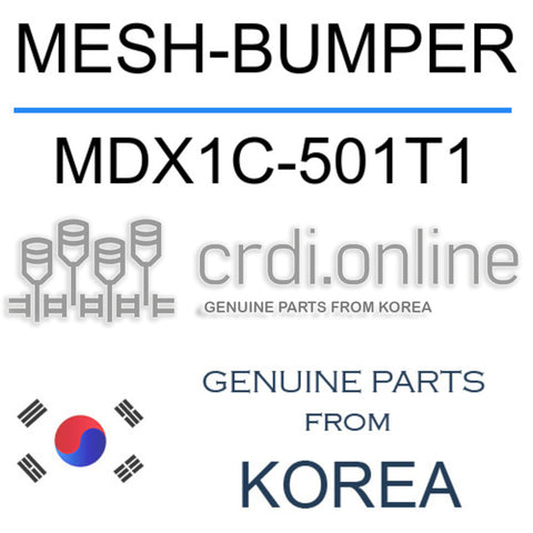 MESH-BUMPER [ORIGINAL] MDX1C-501T1 MDX1C501T1 MDX1C 501T1