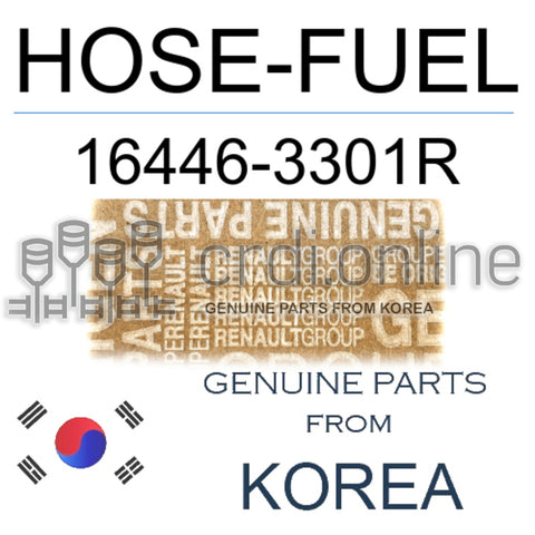HOSE-FUEL [ORIGINAL] 16446-3301R 164463301R 16446 3301R