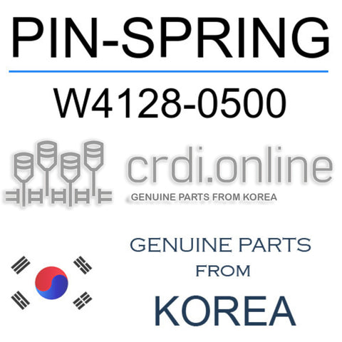 PIN-SPRING W4128-0500 W41280500 W4128 0500