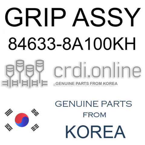 GRIP ASSY [ORIGINAL] 84633-8A100KH 846338A100KH 84633 8A100KH