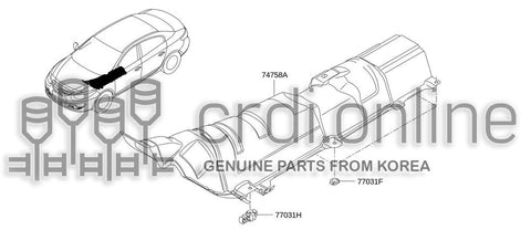 SHIELD-HEATTUNNEL 74754-0005R 747540005R 74754 0005R