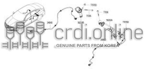 HARNESS-REAR SHOCK ABORBER ABS 240N5-5300R 240N55300R 240N5 5300R
