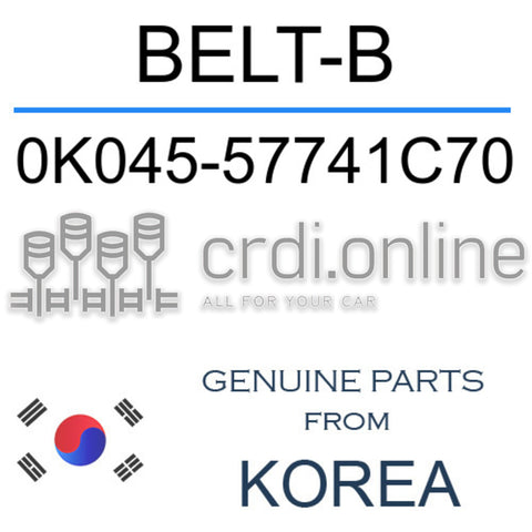 BELT-B 0K045-57741C70 0K04557741C70 0K045 57741C70