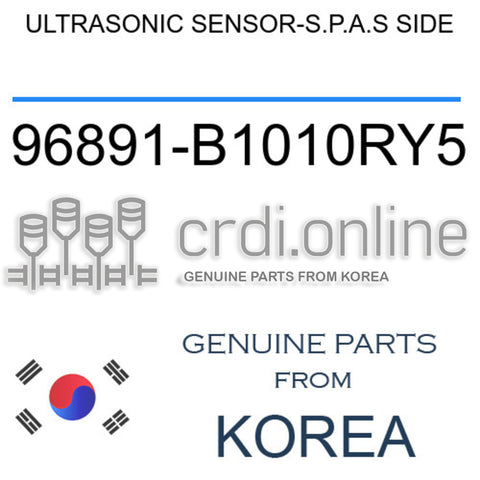 ULTRASONIC SENSOR-S.P.A.S SIDE [ORIGINAL] 96891-B1010RY5 96891B1010RY5 96891 B1010RY5