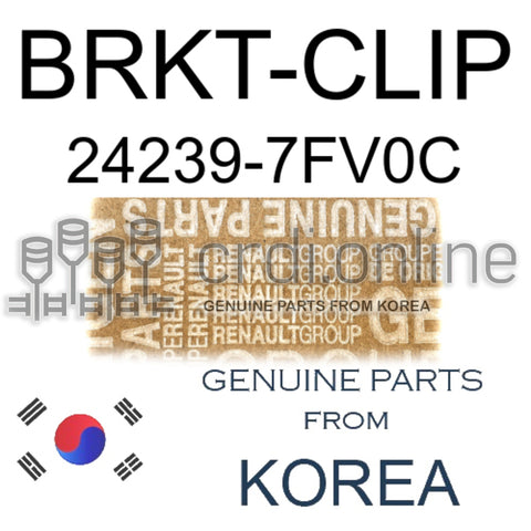 BRKT-CLIP [ORIGINAL] 24239-7FV0C 242397FV0C 24239 7FV0C
