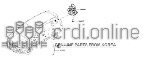 LOCK-TRUNK DOOR 90600-4102R 906004102R 90600 4102R