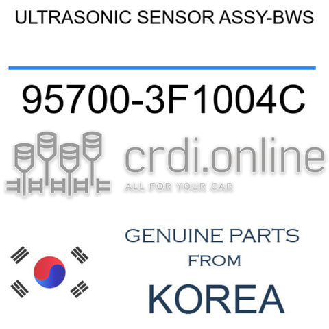 ULTRASONIC SENSOR ASSY-BWS 95700-3F1004C 957003F1004C 95700 3F1004C