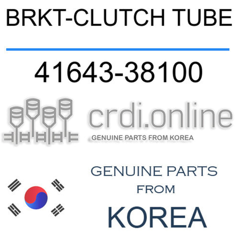 BRKT-CLUTCH TUBE [ORIGINAL] 41643-38100 4164338100 41643 38100
