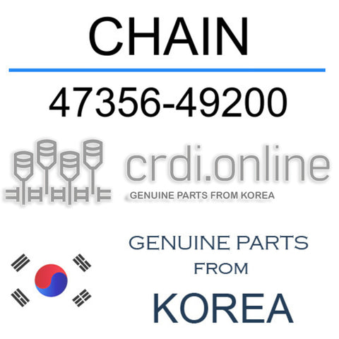 CHAIN [ORIGINAL] 47356-49200 4735649200 47356 49200