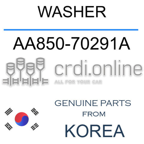 WASHER AA850-70291A AA85070291A AA850 70291A