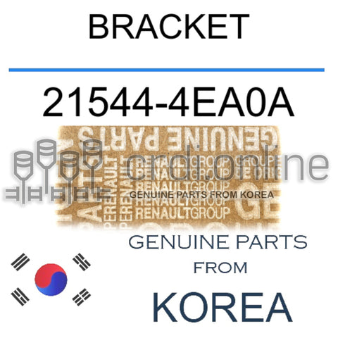 BRACKET [ORIGINAL] 21544-4EA0A 215444EA0A 21544 4EA0A