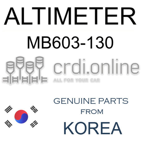 ALTIMETER MB603-130 MB603130 MB603 130