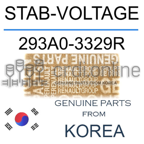 STAB-VOLTAGE [ORIGINAL] 293A0-3329R 293A03329R 293A0 3329R