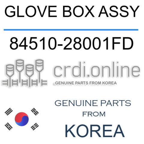 GLOVE BOX ASSY [ORIGINAL] 84510-28001FD 8451028001FD 84510 28001FD