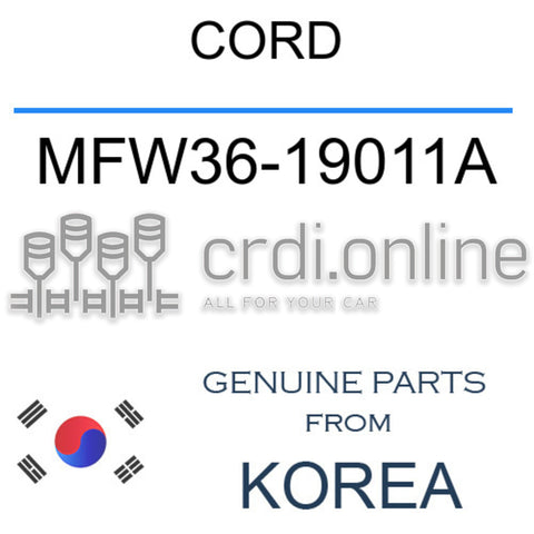 CORD [ORIGINAL] MFW36-19011A MFW3619011A MFW36 19011A