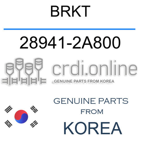 BRKT [ORIGINAL] 28941-2A800 289412A800 28941 2A800