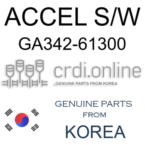 ACCEL S/W GA342-61300 GA34261300 GA342 61300