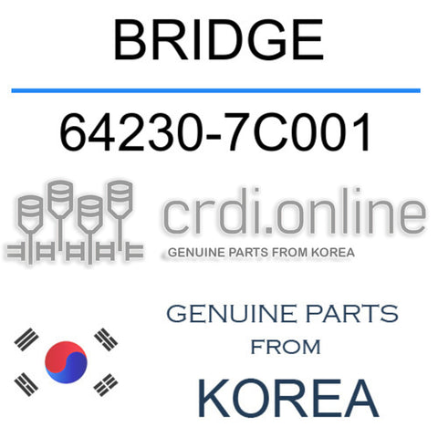 BRIDGE [ORIGINAL] 64230-7C001 642307C001 64230 7C001