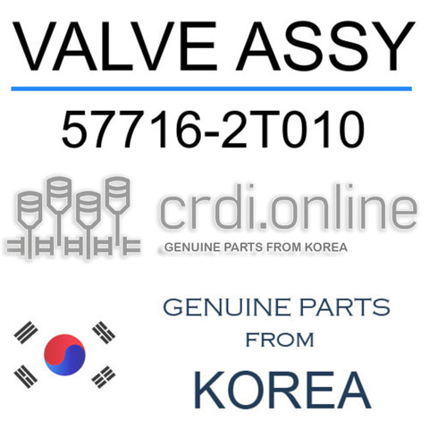 VALVE ASSY [ORIGINAL] 57716-2T010 577162T010 57716 2T010