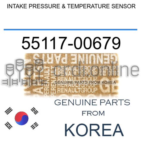 INTAKE PRESSURE & TEMPERATURE SENSOR [ORIGINAL] 55117-00679 5511700679 55117 00679