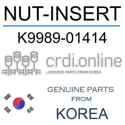 [ORIGINAL] NUT-INSERT K9989-01414 K998901414 K9989 01414