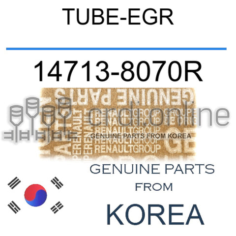 TUBE-EGR [ORIGINAL] 14713-8070R 147138070R 14713 8070R