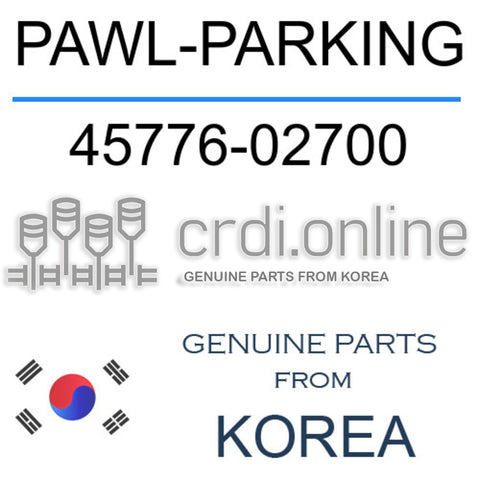 PAWL-PARKING [ORIGINAL] 45776-02700 4577602700 45776 02700