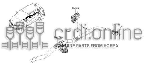 CLAMP 82006-61294 8200661294 82006 61294