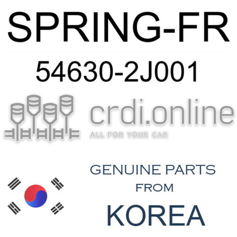 SPRING-FR [ORIGINAL] 54630-2J001 546302J001 54630 2J001