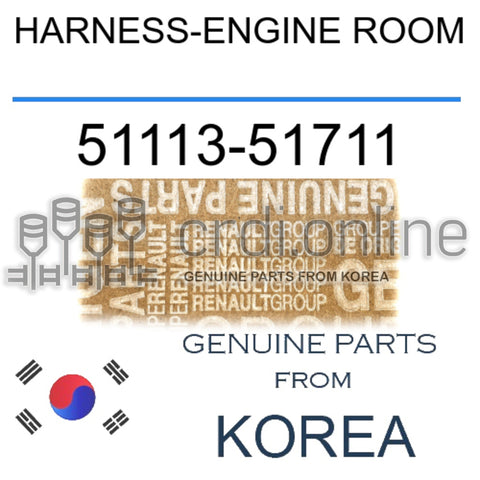 HARNESS-ENGINE ROOM [ORIGINAL] 51113-51711 5111351711 51113 51711