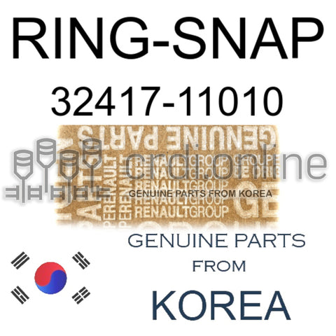 RING-SNAP [ORIGINAL] 32417-11010 3241711010 32417 11010