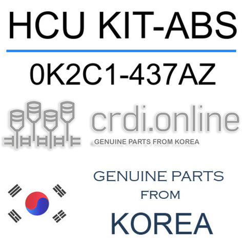 HCU KIT-ABS [ORIGINAL] 0K2C1-437AZ 0K2C1437AZ 0K2C1 437AZ
