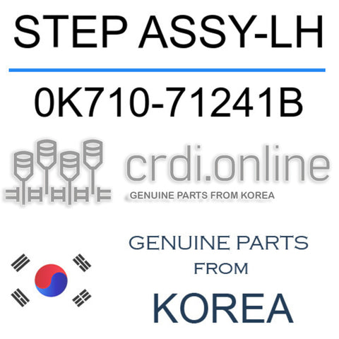 STEP ASSY-LH [ORIGINAL] 0K710-71241B 0K71071241B 0K710 71241B