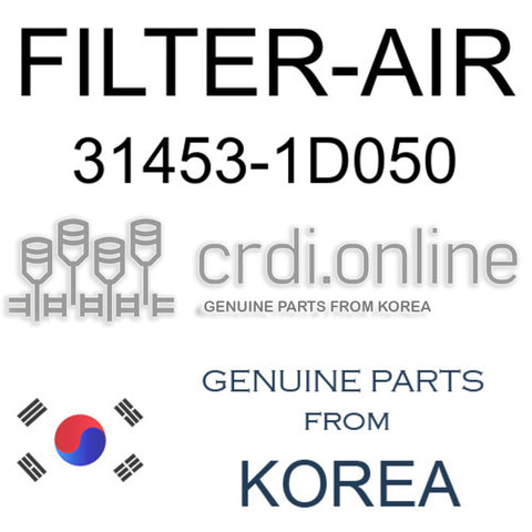 FILTER-AIR [ORIGINAL] 31453-1D050 314531D050 31453 1D050