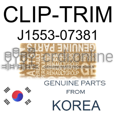 CLIP-TRIM [ORIGINAL] J1553-07381 J155307381 J1553 07381