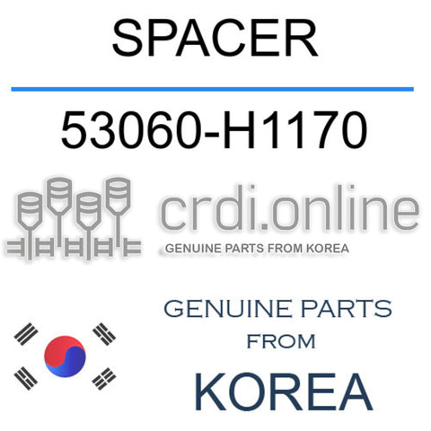 SPACER [ORIGINAL] 53060-H1170 53060H1170 53060 H1170