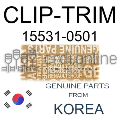 CLIP-TRIM [ORIGINAL] 15531-0501 155310501 15531 0501